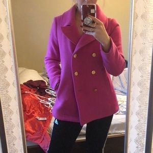 Pink size 6- J crew jacket